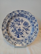 Grand plat porcelaine/oignon