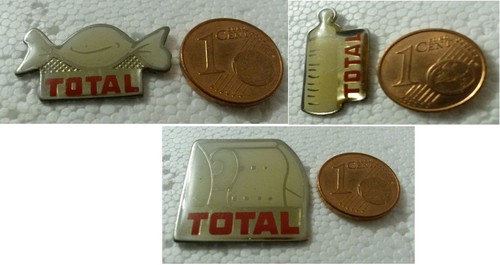 Lot x3pin pins total - lot, x3pin's