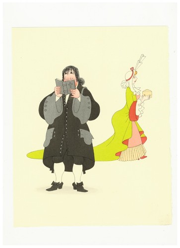 Albert dubout illustration - albert,