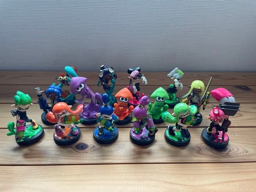Splatoon amiibo figurines - splatoon,