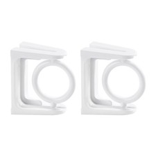  2 Pcs Support Tringle Rideau