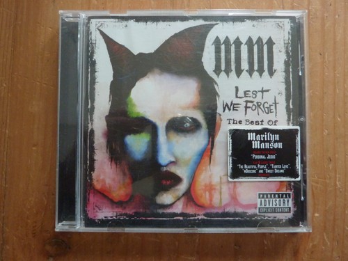 Marilyn manson lest we - cd,