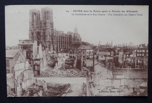 R398b cpa reims - reims, guerre