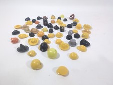 LOT PLAYMOBIL casque chapeau casquette magicien cowboy moto travaux skate cheval