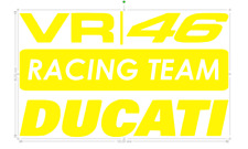  STICKERS JAUNE FLUO VR 46