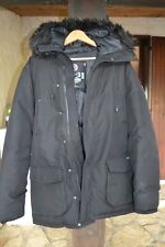 parka homme à capuche, très chaude, taille M, très bon état