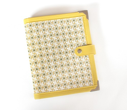 Fabric felt planner binder - fabric,