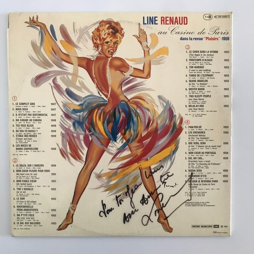 Line renaud dédicace - renaud,