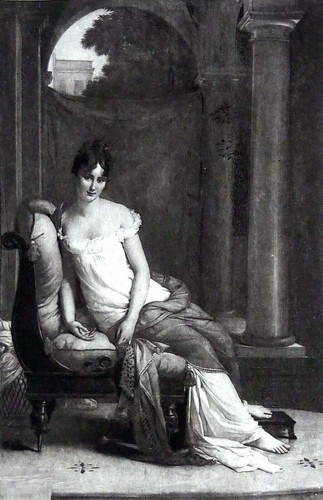Portrait mme récamier par - portrait,