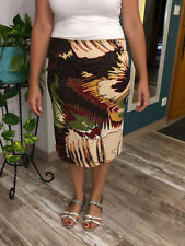 Jolie jupe imprimée micro perforée KENZO JUNGLE taille L EXCELLENT ÉTAT