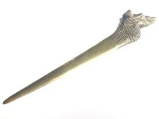 ANCIEN coupe-papier bronze  P. Martin  ANTIQUE Art Nouveau letter opener