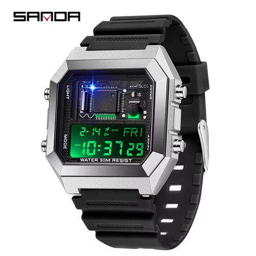 Montre homme sanda 6216 - montre,