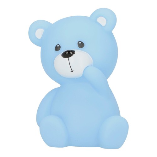Lampe ours peluche - en, bleue