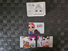 Lot de 232 stickers autocollants Poupée LOL Surprise 2018 Panini
