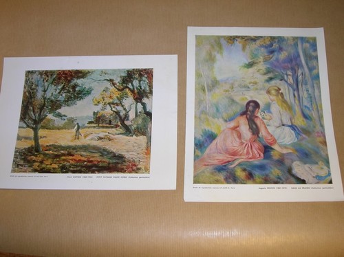 Lot reproductions matisse - 2, /