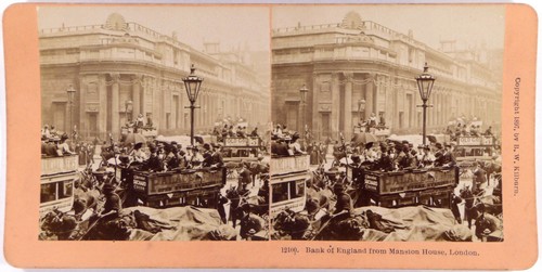 Bank england from mansion - from,
