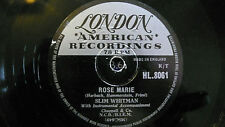 10207 # SLIM WHITMAN "We Stood At The Altar / Rose Marie"Mars Attacks"78rpm 10"