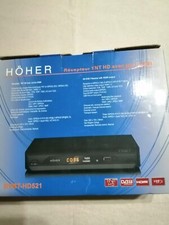 RÉCEPTEUR TNT HD HÖHER AVEC PORT HDMI EN EXCELLENT ÉTAT