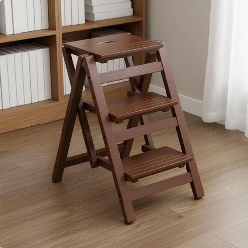 Tabouret échelle bambou - tabouret, en