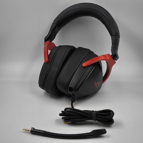 Casque filaire jeu asus rog - filaire, de