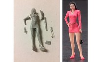 1/24 FIGURINE RESINE : FEMME