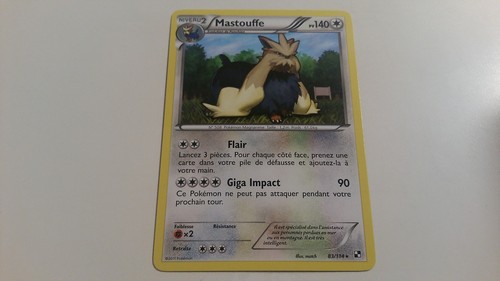 Mastouffe 140pv 114 carte - 83/114,