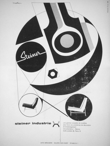 Publicité 1957 steiner - publicitÉ,