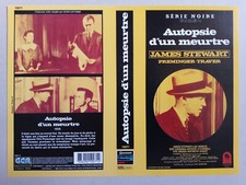 JAQUETTE VHS - AUTOPSIE D'UN