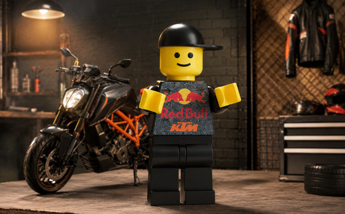 Figurine pilote moto racing