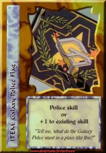 Galaxy police flag - police, set