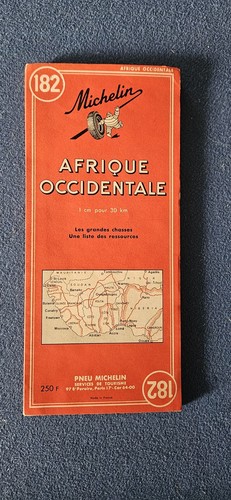 Carte michelin ancienne - carte,