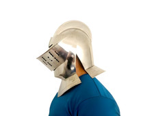 Casque médiéval chevalier