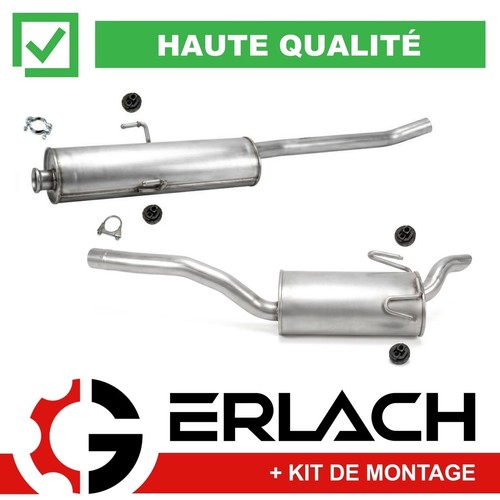Echappement silencieux pour