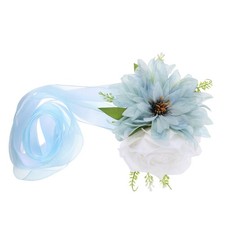  Embrasses de rideaux à fleurs : Embrasses de rideaux à fleurs artificielles -