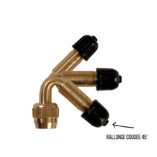 RALLONGE COUDEE 45° VALVE