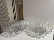 2 Coupes Compotiers En Cristal
