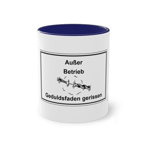 Tasse außer betrieb - außer,