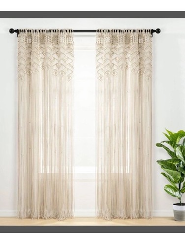X40 boho macrame leaf - macrame,