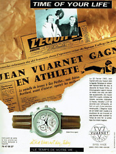 Publicité Advertising 0124 1992  montre Vuarnet chrono legend