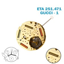 Mouvement chronographe suisse