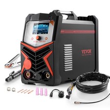 VEVOR Poste à Souder TIG 6 en 1 AC/DC Machine Soudage Pulsé Point MMA Onduleur