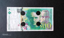 Billet De Banque : 500fr