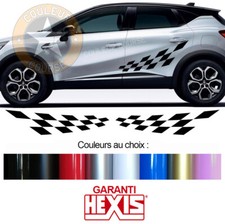 2 BANDES DAMIERS POUR RENAULT