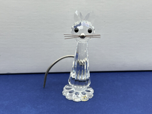 Figurine swarovski chat 5 - swarovski,
