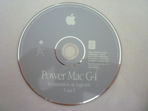 Power mac restauration - cd,