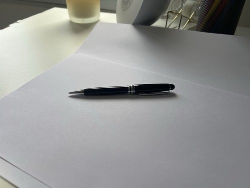 Stylo bille montblanc - stylo,