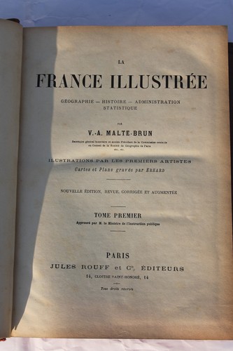 Livre france illustée par - livre,