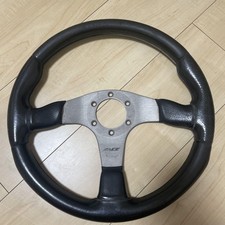 Volant MOMO RACING 35 cm 1995 Italie vintage sans bouton klaxon F/S