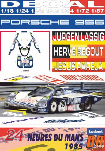 Decal porsche 956 - porsche,