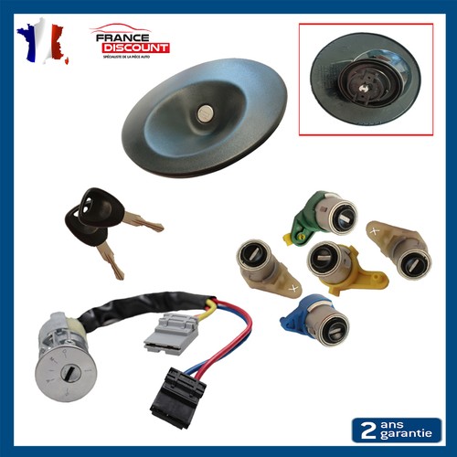 Kit barillet serrure porte - barillet,